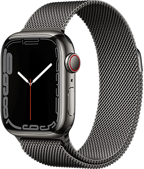 Apple Watch Series 7 Edelstahl Milanaise mit Telekom Vertrag und PAYBACK Punkten vorne
