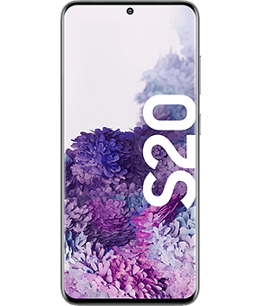 samsung galaxy s20 cosmic gray vorne