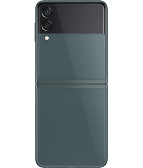 samsung galaxy z flip3 5g green hinten 1