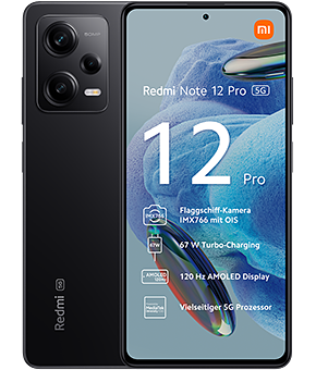 Xiaomi Redmi Note 12 Pro 5G mit Telekom Vertrag und PAYBACK Punkten vorne