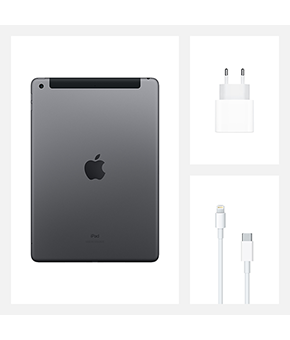 apple 10 2 ipad 8 gen wifi cellular space grau hinten 1